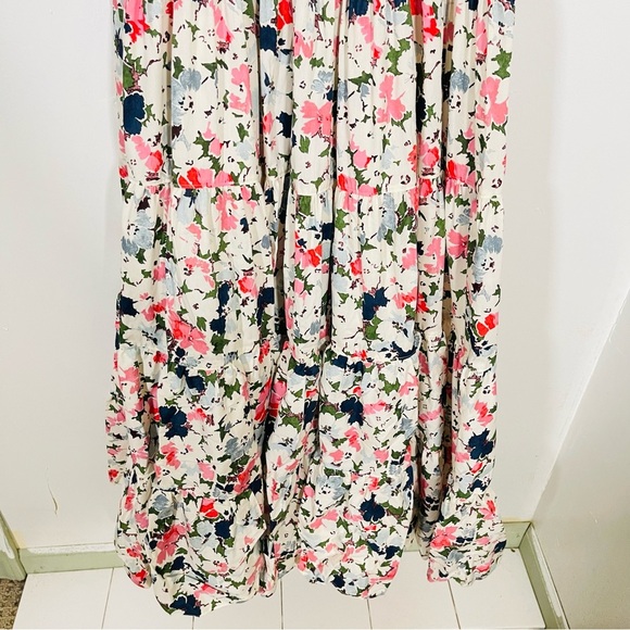 Cinq A Sept Gavin Floral Midi Dress Size 4 - Picture 7 of 11